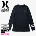 HURLEY ハーレー レディース 長袖 ラッシュガード プルオーバー 水着 UPF50+ 吸汗速乾 トレーニング 海 川 プール サーフィン 紫外線 日焼け予防 人気 通販 | PHANTOM RASH BLOCK PARTY COMPRESSION LONG SLEEVE