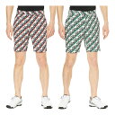 ピン アパレル ゴルフウェア ショートパンツ メンズ 621-3132201 Mr.PING バイアスプリント 全方向ストレッチ 2023年春夏モデル PING 春夏ウェア 23SS 短パン ハーフパンツ(4)