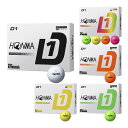 本間ゴルフ D1 ゴルフボール BT2401 ●2024年モデル● 1ダース HONMA GOLF【CHM】