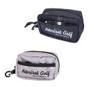 アドミラルゴルフ ゴルフポーチ カモシリーズ ファスナー ADMZ1BE3 迷彩柄 ボールケース ミニポーチ 小物入れ おしゃれ その1