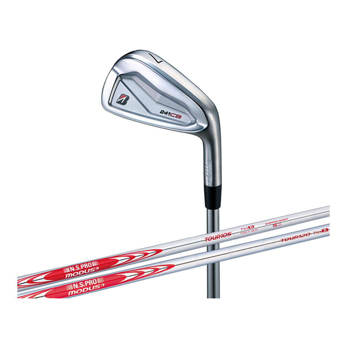 乐天商城 - ブリヂストンゴルフ 241CB アイアン 6本セット （#5〜9、PW） MODUS3 TOUR105 ／ TOUR120 スチールシャフト 2024年モデル BRIDGESTONE GOLF
