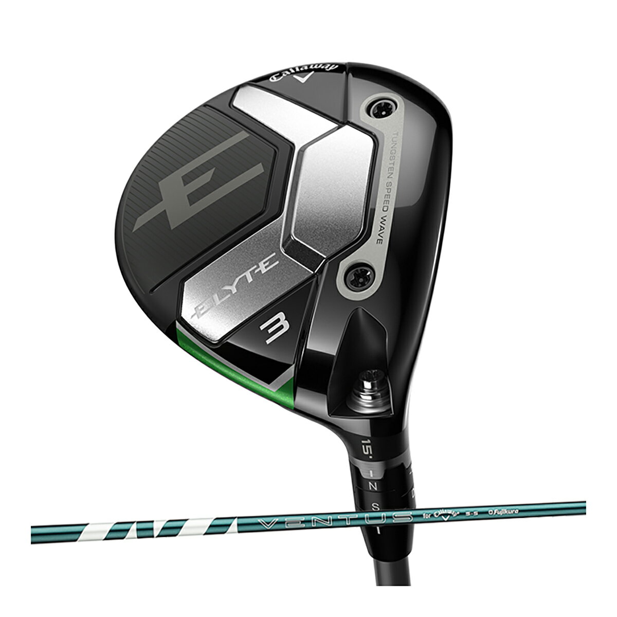 【最大6000円引きクーポン配布中】【レフティー（左用）】キャロウェイ ELYTE フェアウェイウッド VENTUS GREEN 50 for Callaway カーボンシャフト 2025年モデル[日本仕様][Callaway][エリート]
