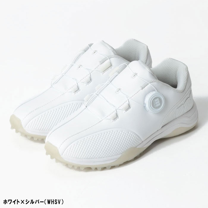 【レディース】 マンシングウェア ゴルフシューズ ENVOY ダイヤル式 スパイクレス MQ3VJB02 2023年秋冬モデル Munsingwear おしゃれ