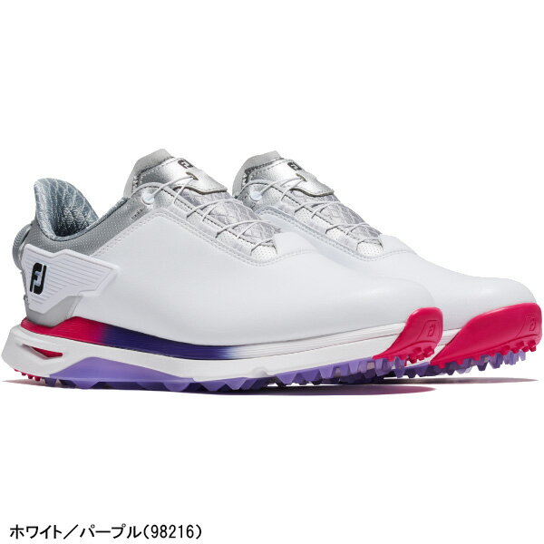 【レディース】フットジョイ ゴルフシューズ FJ プロエスエルエックス ボア スパイ...