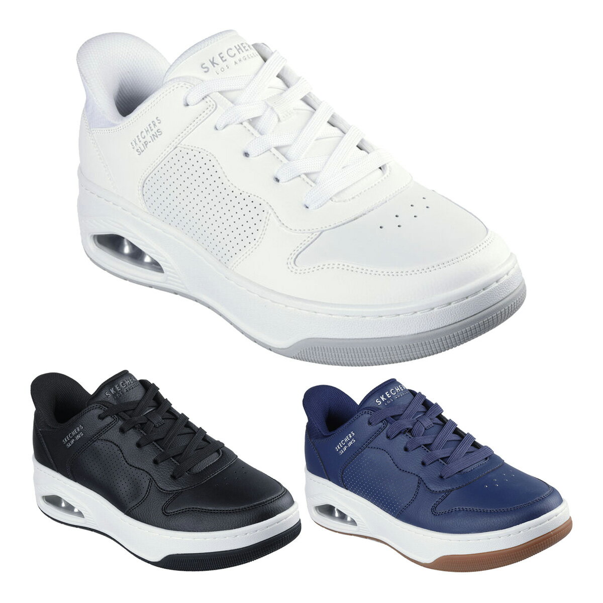 スケッチャーズ Skechers スニーカー スリップインズ ウノ コート アカシア メンズ 183151 Slip-ins UNO COURT - ACACI...