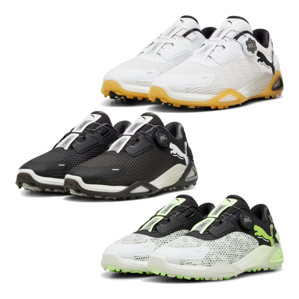 【最大6000円引きクーポン配布中】プーマ ゴルフ ゴルフシューズ シャドウキャット ニトロ ディスク スパイクレスシューズ メンズ 310219 3E相当 P...