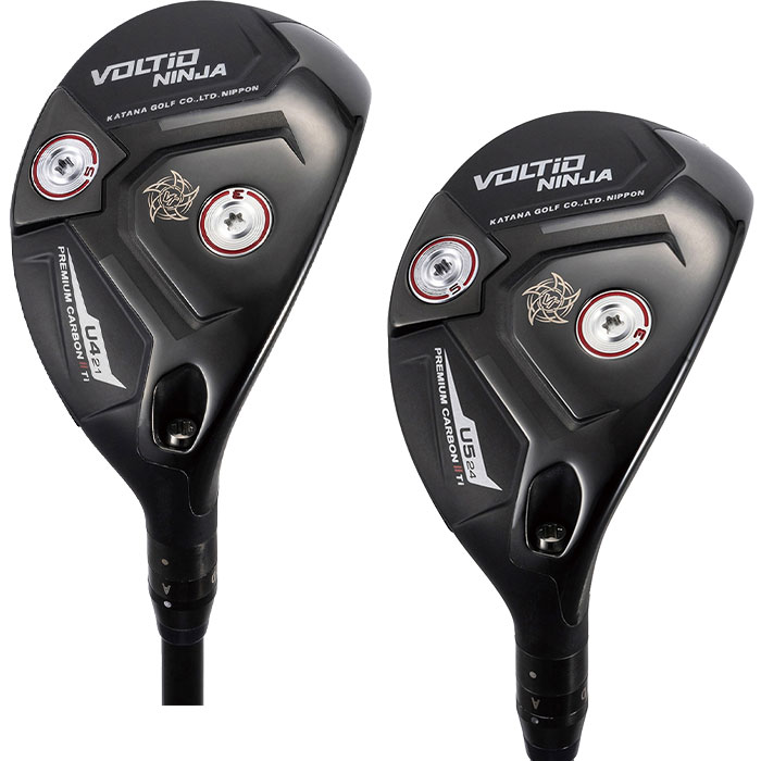 【最大6000円引きクーポン配布中】カタナ ボルティオ ニンジャ プレミアムカーボン2 Ti ユーティリティ TOUR AD VG-02Uシャフト [日本仕様][KATANA][VOLTIO NINJA PREMIUM CARBON II Ti UTILITY]