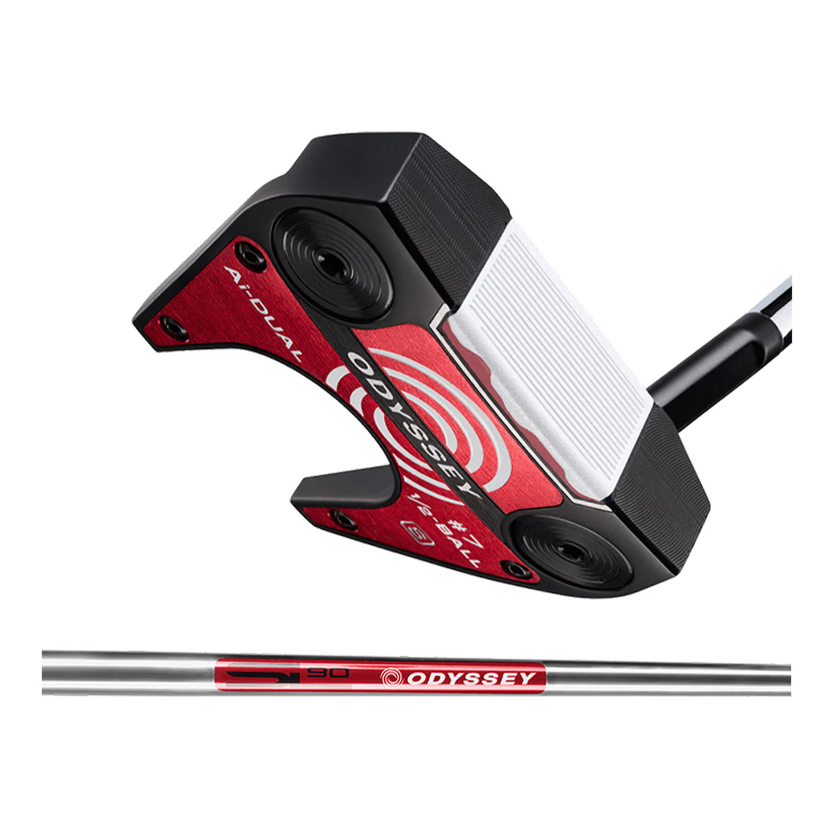 オデッセイ Ai-DUAL 1/2-BALL #7 S パター STROKE LAB 90シャフト 2026年モデル ODYSSEY GOLF[日本仕様][ODYSSEY][エーアイデュアル]