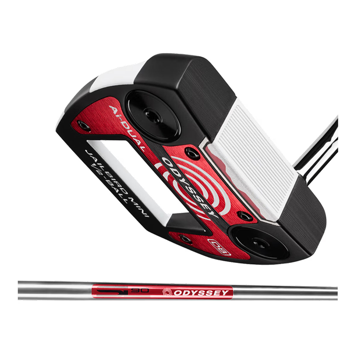 オデッセイ Ai-DUAL 1/2-BALL JAILBIRD MINI DB パター STROKE LAB 90シャフト 2026年モデル ODYSSEY GOLF[日本仕様][ODYSSEY][エーアイデュアル]