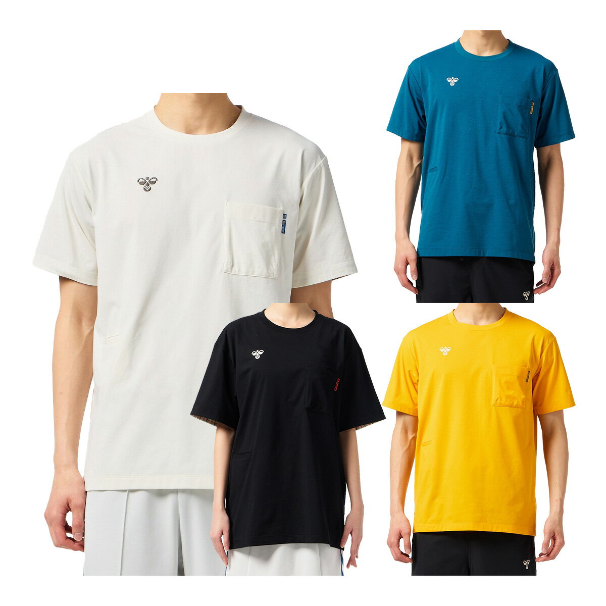 樂天商城 - ヒュンメル hummel 半袖 Tシャツ PLAY 半袖ティーシャツ ユニセックス HAP4234 ウェア シャツ スポーツ トレーニングウェア カジュアル デイリー タウンユース 2026年モデル メンズ レディース