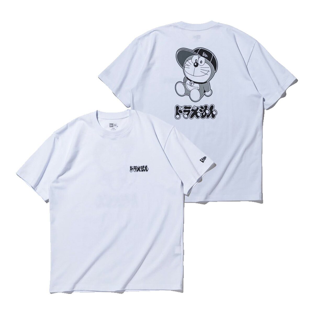 樂天商城 - ニューエラ NEW ERA 半袖 Tシャツ コットン ドラえもん キャップ レギュラーフィット ユニセックス 14935369 2026年春夏モデル 春夏ウェア NEWERA タウンユース カジュアル メンズ レディース どらえもん ドラエモン ティーシャツ