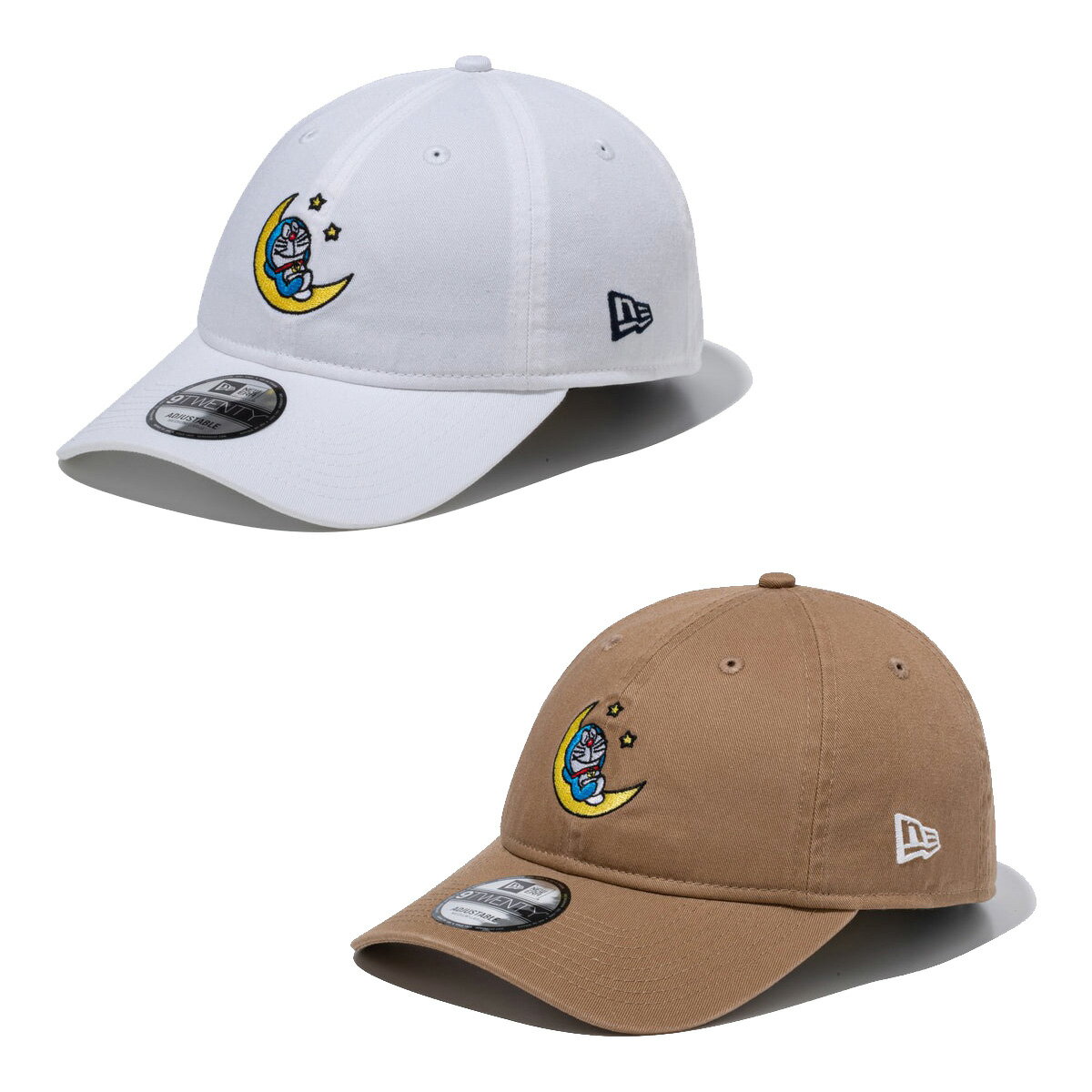 乐天商城 - ニューエラ NEW ERA キャップ 9TWENTY ドラえもん ムーン ユニセックス 14935448／14935449 帽子 2026年春夏モデル 春夏ウェア NEWERA タウンユース カジュアル どらえもん ドラエモン メンズ レディース ヘッドウェア カーブドバイザー
