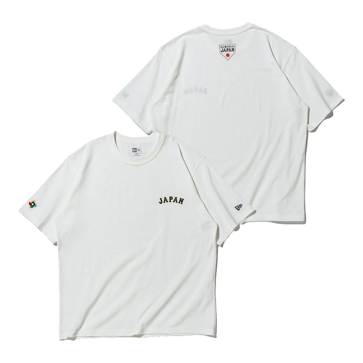 乐天商城 - ニューエラ NEW ERA 半袖 Tシャツ ウォッシュドコットン Tシャツ World Baseball Classic JAPAN ユニセックス 14948267 2026年春夏モデル 春夏ウェア NEWERA タウンユース カジュアル メンズ レディース ワールドベースボールクラシック ジャパン 野球 侍ジャパン