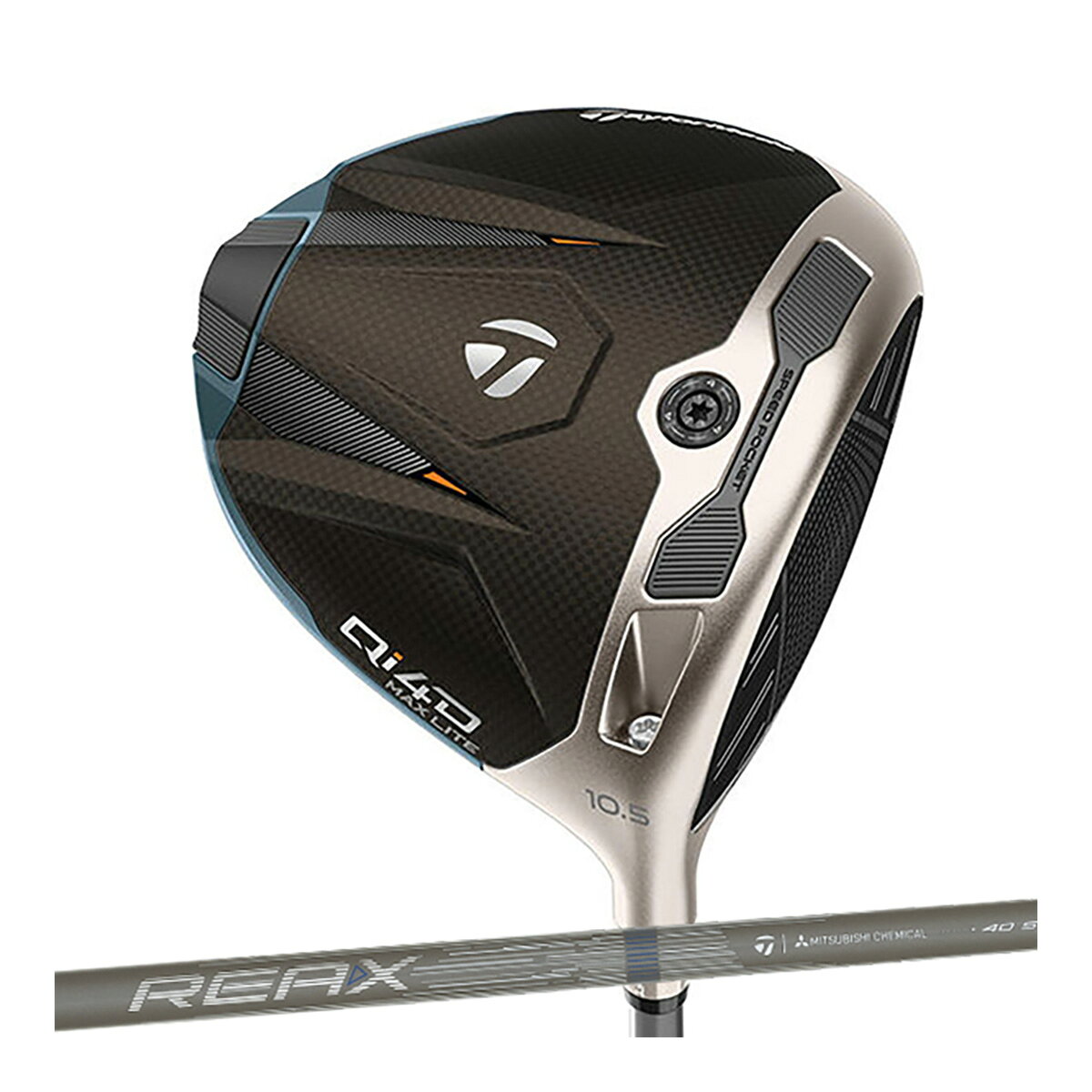 樂天商城 - テーラーメイド Qi4D MAX LITE ドライバー REAX 40 Mid Rotation Blue カーボンシャフト 2026年モデル[日本仕様][Taylormade DRIVER][キューアイ フォーディー マックス ライト]