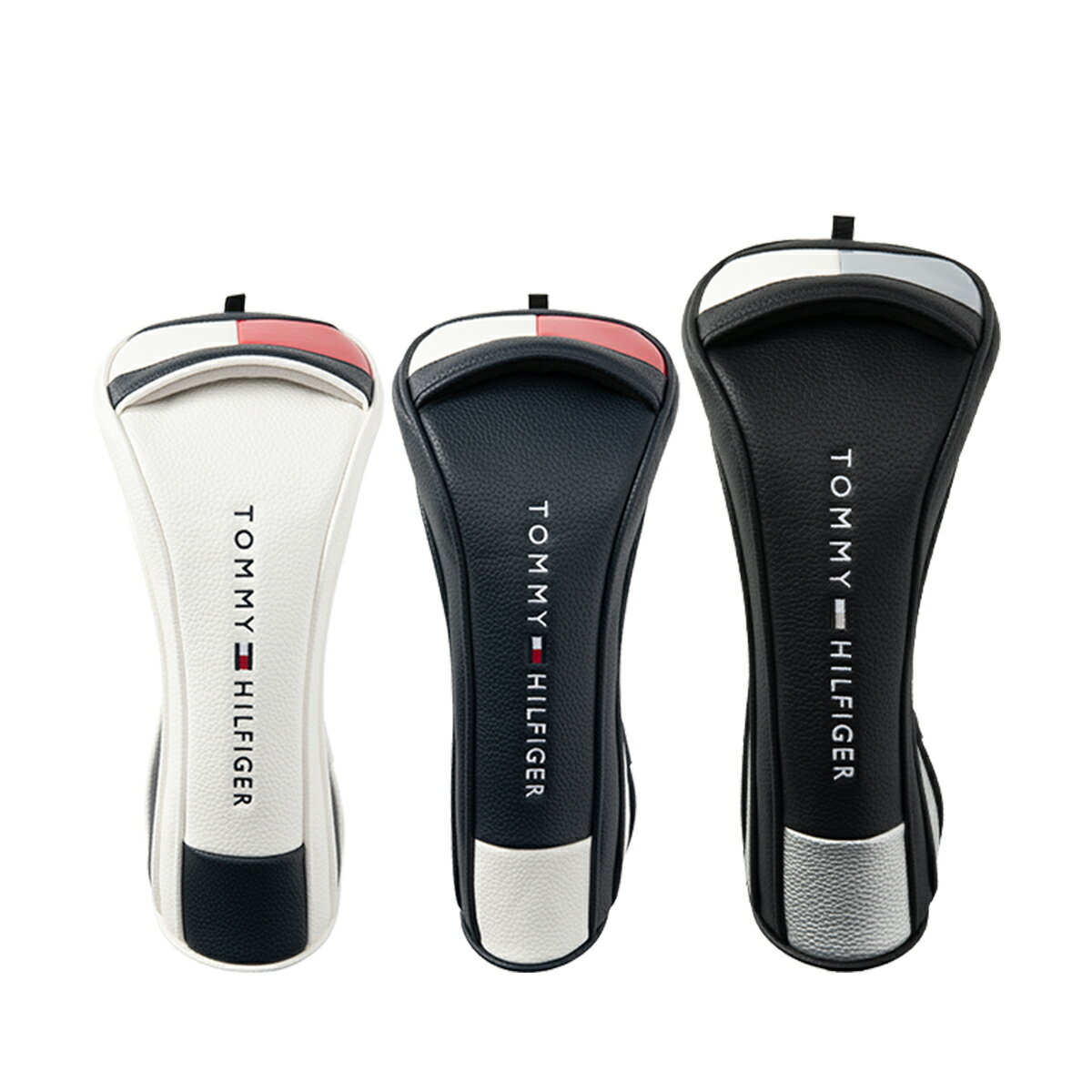 トミーヒルフィガー ゴルフ ドライバー用 ヘッドカバー FACE THMG6SHA ゴルフグッズ DR用 2026年モデル TOMMY HILFIGER GOLF