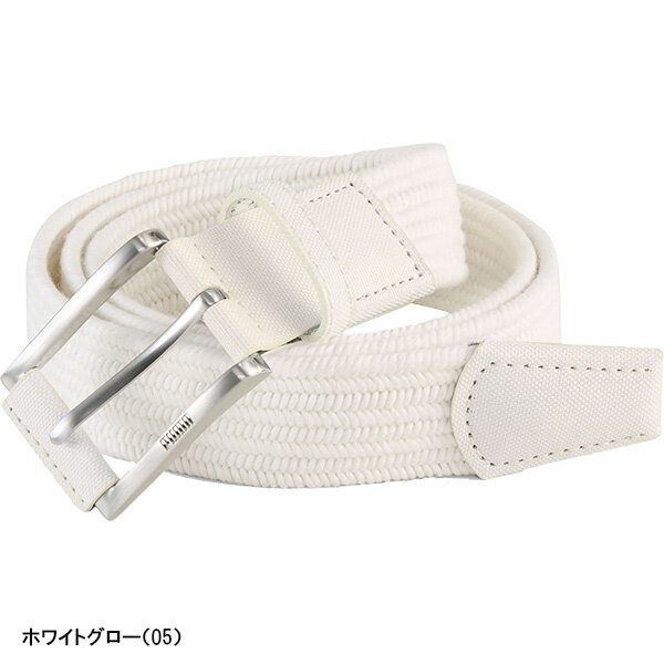 プーマ ゴルフ ストレッチ ウェーブ ベルト メンズ 054957 2026年春夏モデル PUMA GOLF ゴルフウェア アクセサリー