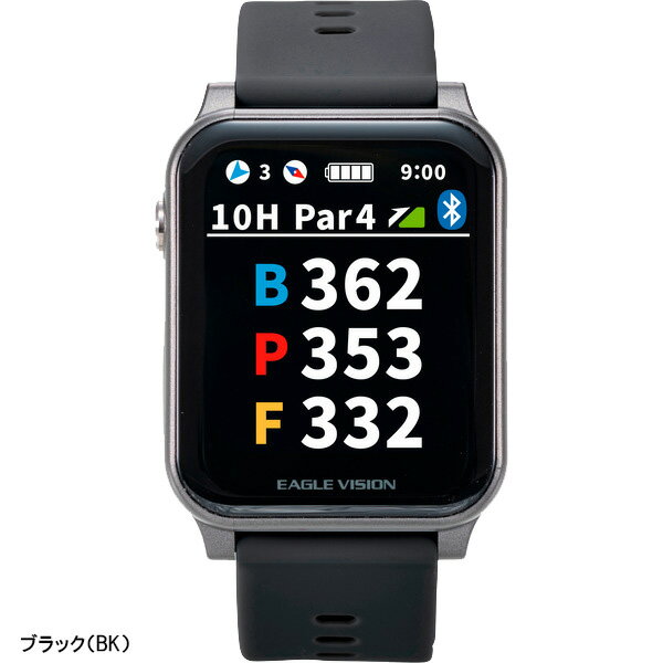 イーグルビジョン 高性能GPS AX アクロス EV-539 飛距離測定器 ゴルフナビ 腕時計...
