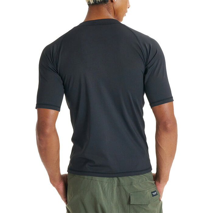 Jack Tradeのボルコム VOLCOM 半袖 ラッシュガード ストーンロゴ メンズ VLY261013 2026年春夏モデル 春夏ウェア STONE LOGO SS RASH プール 海水浴 海 マリンスポーツ サーフィン 紫外線対策 スイムウェア UV対策 ウォータースポーツ｜アングル3