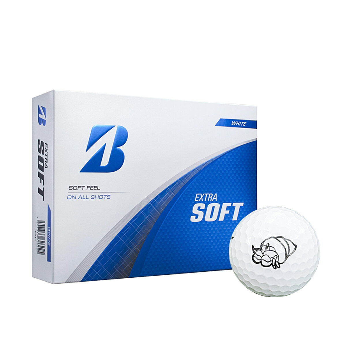 樂天商城 - ブリヂストン ゴルフ ゴルフボール EXTRA SOFT 1ダース（12球入） PAGURISTA CLUB LOGO 2025年モデル BRIDGESTONE GOLF [エクストラソフト]