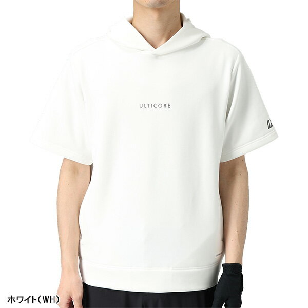 ブリヂストン ゴルフ アルティコア 半袖 フーディ— パーカー 4Dimotion Fit Split Raglan Sleeve メンズ IBM02B トップス ゴルフウェア 2026年春夏モデル 春夏ウェア BRIDGESTONE GOLF ULTICORE ブリヂストンゴルフ