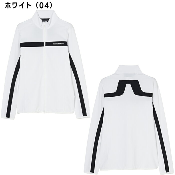 ジェイリンドバーグ 長袖 起毛 ミッドレイヤー ブルゾン 071-53320 J.LINDEBERG