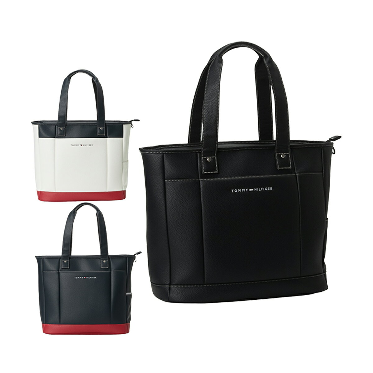 トミーヒルフィガー ゴルフ トートバッグ FACE THMG6ST1 ロッカーバッグ 2026年モデル TOMMY HILFIGER GOLF