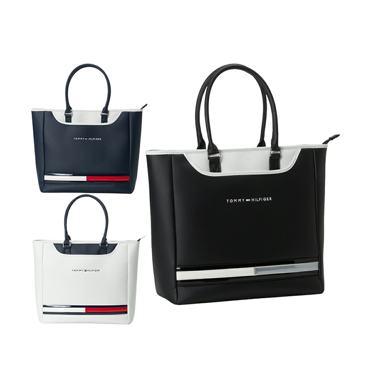 乐天商城 - トミーヒルフィガー ゴルフ トートバッグ ベーシック THMG6STA ロッカーバッグ 2026年モデル TOMMY HILFIGER GOLF