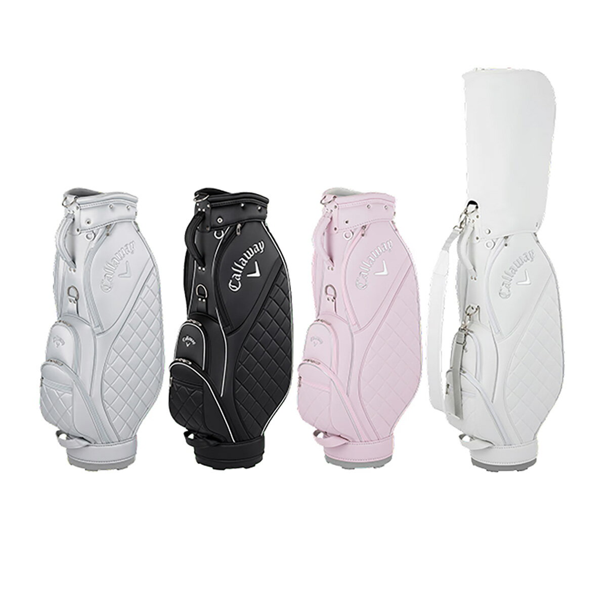 樂天商城 - 【レディース】キャロウェイ ゴルフ 8.5型 アップタウン BG CG CRT UPTOWN WMS 26 JM WHT／BLK／SLV／PNK 5126031／5126032／5126033／5126034 キャディバッグ ゴルフバッグ 2026年モデル Callaway GOLF ウィメンズ Women's Ladies