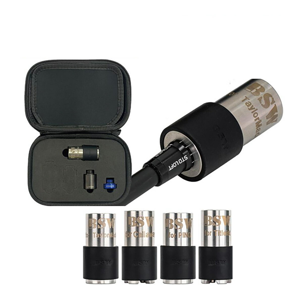 乐天商城 - リンクス BSW バレットスリーブウェイト 標準セット ゴルフ スイング練習器具 新商品 Lynx ビーエスダブリュー ドライバー用