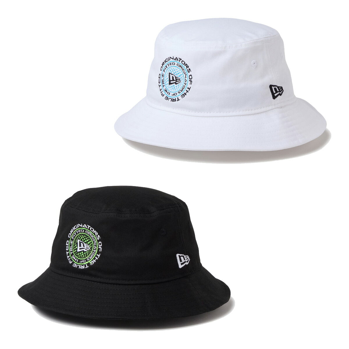 Untitled Sport - ニューエラ ゴルフハット バケットハット バケット01 Circle Logo サークルロゴ ユニセックス 14747190／14747189 帽子 ヘッドウェア 2026年春夏モデル NEW ERA NEWERA 春夏ウェア メンズ レディース ニューエラゴルフ ゴルフ