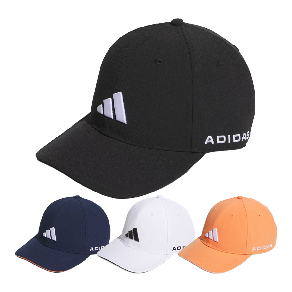 SINACOVA GOLF - アディダス ゴルフ ゴルフキャップ ツアー キャップ メンズ UW465 KD8828／KD8829／KD8830／KD8831 ヘッドウェア 帽子 ゴルフウェア 2026年春夏モデル adidas golf