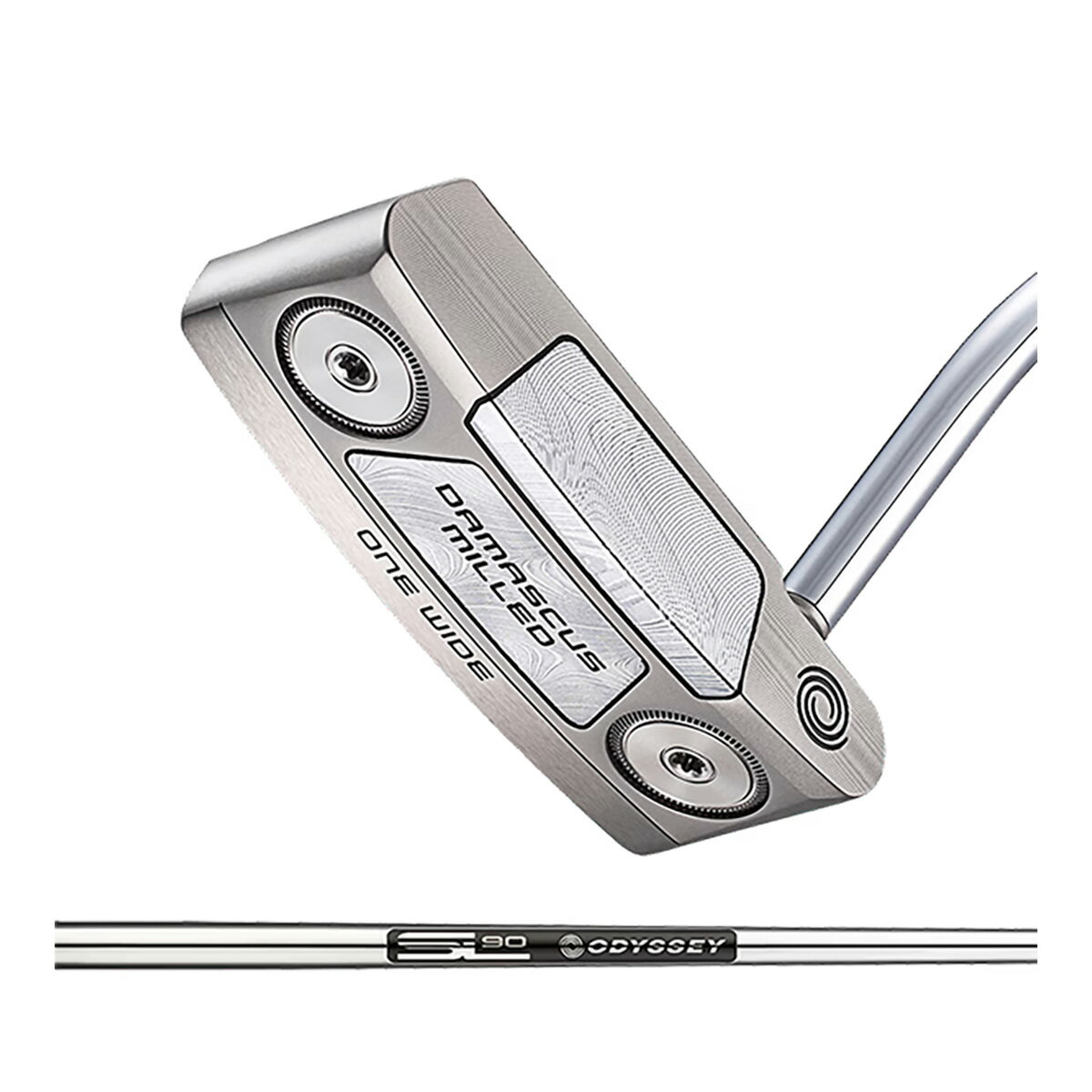 オデッセイ DAMASCUS MILLED ONE WIDE パター STROKE LAB 90 STEEL FOR DMC MLD スチールシャフト 2026年モデル ODYSSEY GOLF ダマスカス ミルド ワンワイド PUTTER ゴルフクラブ Callway キャロウェイ