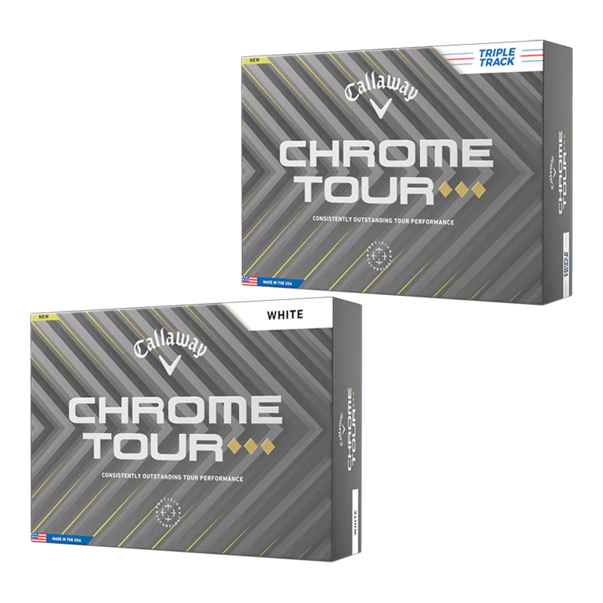 キャロウェイ CHROME TOUR◆◆◆ ゴルフボール ●2025年モデル● 1ダース（12球入り） Callaway Golf