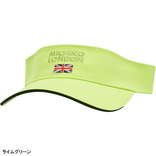 【在庫処分】【レディース】ミチコロンドン ゴルフバイザー MLG2S-10 ツイルバイザ...