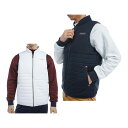 トミーヒルフィガー ゴルフ 圧着キルト 中綿 ベスト THMA467 ゴルフウェア トップス 2024年秋冬モデル TOMMY HILFIGER