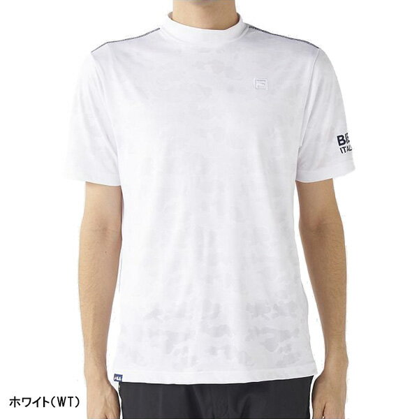 フィラ ゴルフ 半袖 ハイネックシャツ TS メンズ 745-607 トップス ゴルフウェア 2...