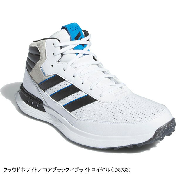アディダス ゴルフ ゴルフシューズ S2G SL ミッド スパイクレスシューズ 2E相当 NKH74 adidas golf 靴 ID8733 紐タイプ シューレース メンズ レディース 女性 ユニセックス 小さいサイズ