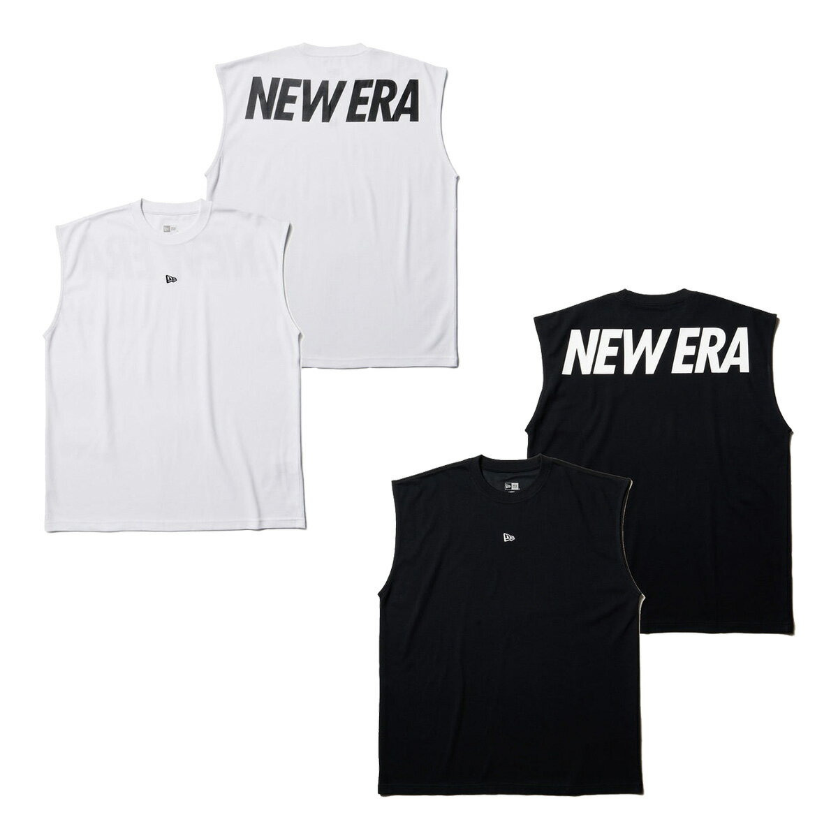 樂天商城 - ニューエラ NEW ERA オーバーサイズド フレンチスリーブ パフォーマンス Tシャツ Wordmark ユニセックス 14410207／14410208 トップス 2025年春夏モデル NEWERA 春夏ウェア スポーツ カジュアル メンズ レディース オーバーサイズ パフォーマンスアパレル ノースリーブ