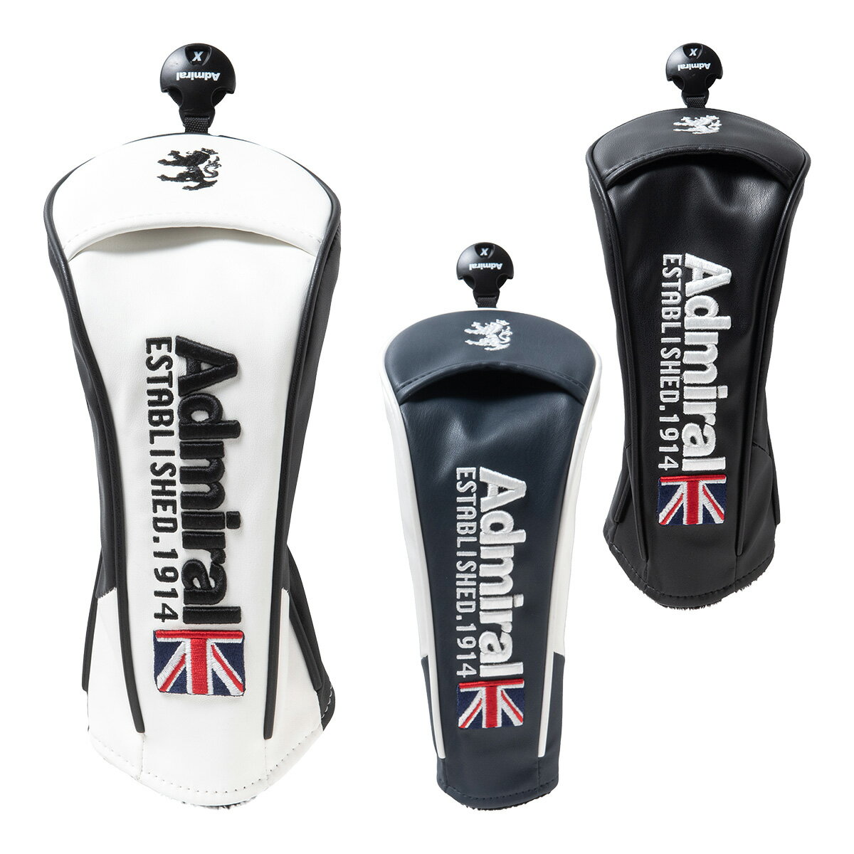 アドミラルゴルフ ヘッドカバー フェアウェイウッド用 ADMG2BH3 Fw用 Admiral Golf