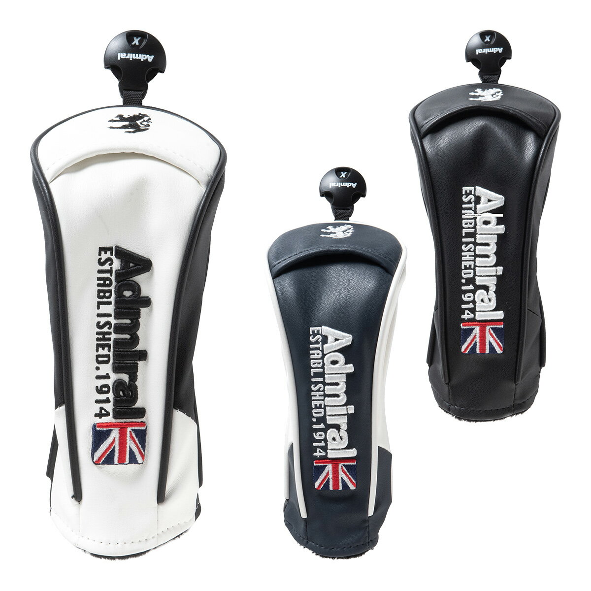 樂天商城 - アドミラルゴルフ ヘッドカバー ユーティリティー用 ADMG2BH4 Ut用 Admiral Golf