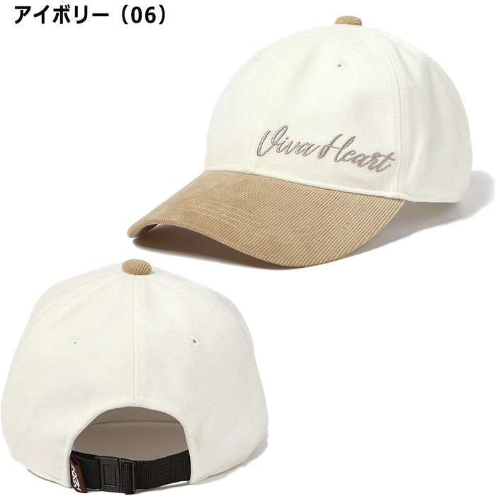 【レディース】ビバハート ゴルフ フラノ × ツバコーデュロイ キャップ 013-52863 ...