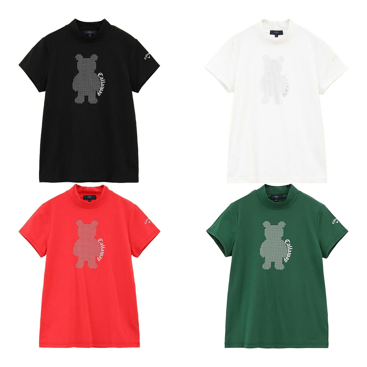 キャロウェイゴルフ半袖モックネック...