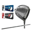 テーラーメイド Qi35 MAX LITE DRIVER 9.0度 カーボンシャフト 2025年モデル & TP5/TP5x ボール 1ダース(12球入り) セ...