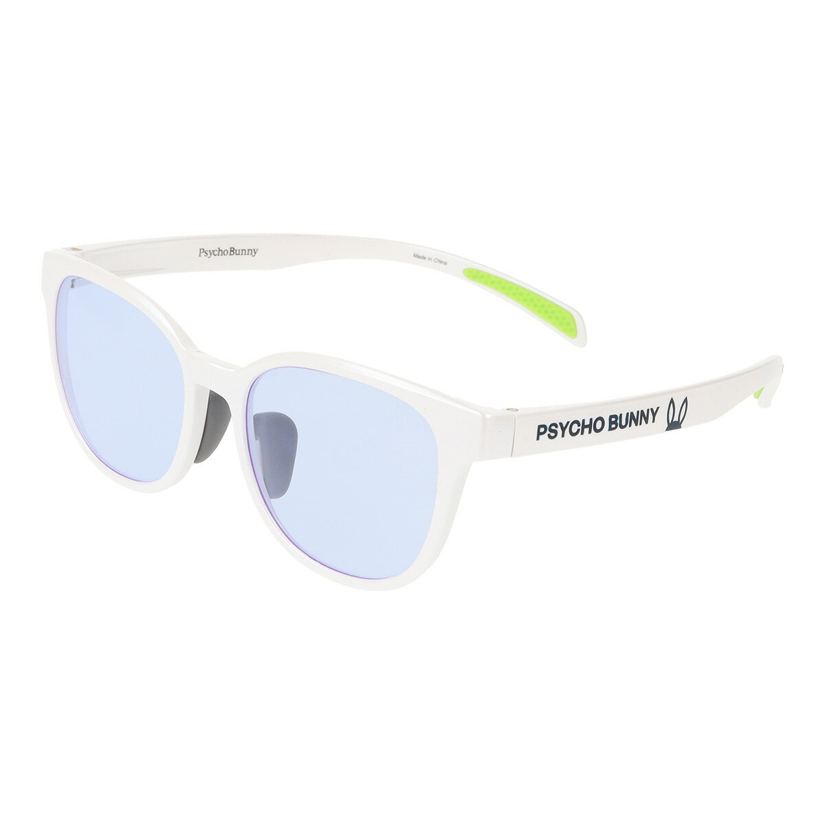 サイコバニー ゴルフ サングラス PB-01SG C-3 パールホワイト ハイコントラストレンズ 2025年モデル Psycho Bunny 紫外線対策 メンズ レディース ユニセックス アイウェア カジュアル スポーツ