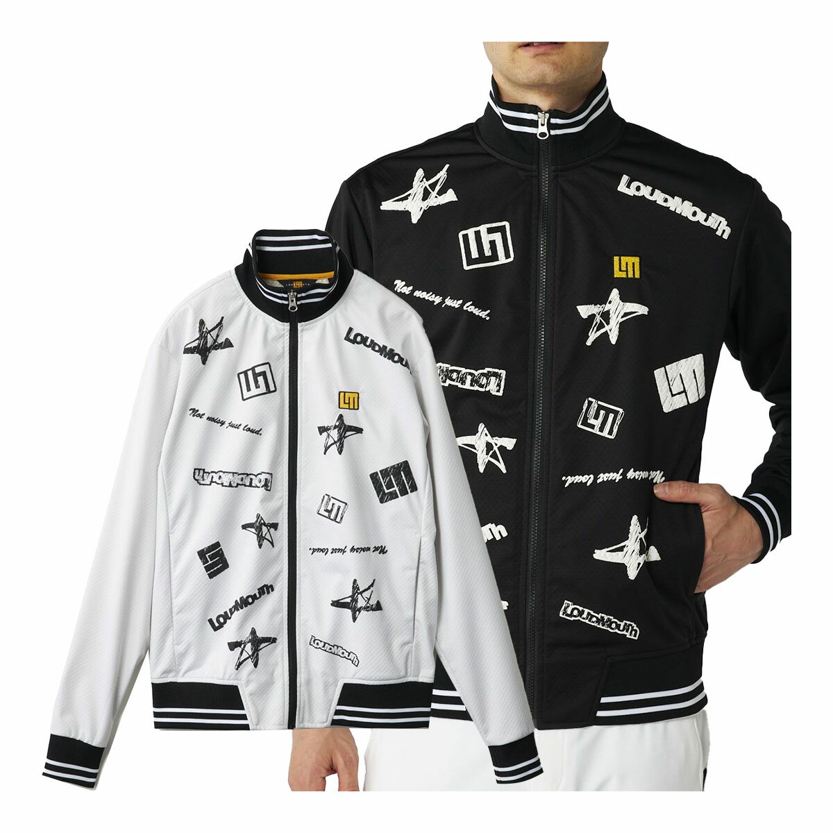 ラウドマウス長袖フルジップブルゾン...