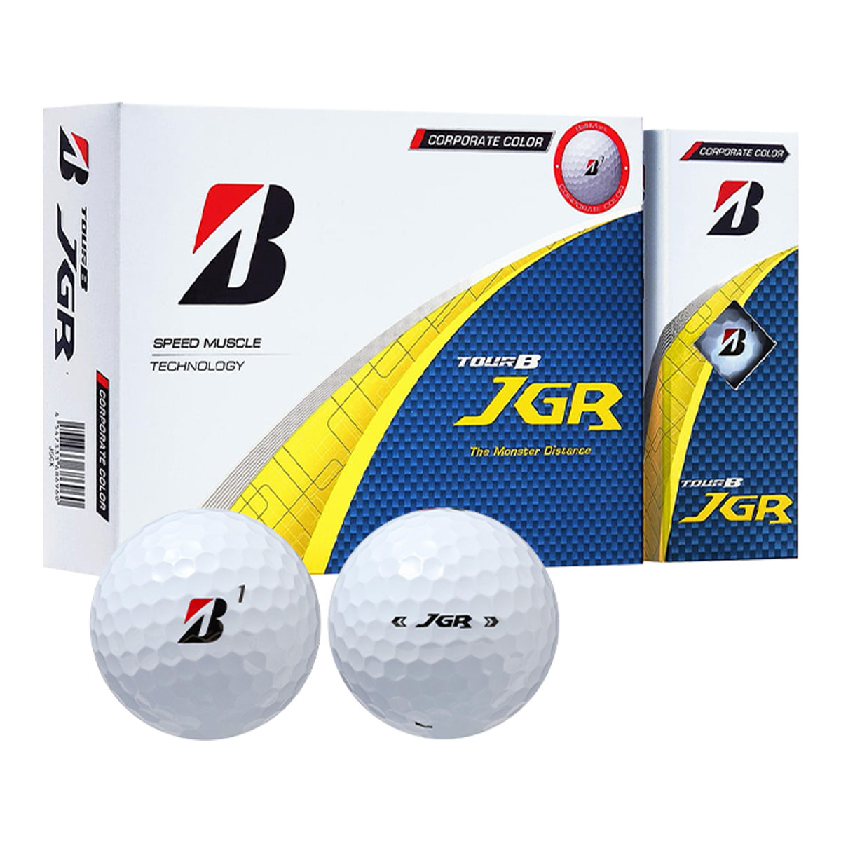 ブリヂストンゴルフ ゴルフボール TOUR B JGR コーポレートカラー 1ダース（12個入） ●2025年モデル● BRIDGESTONE GOLF