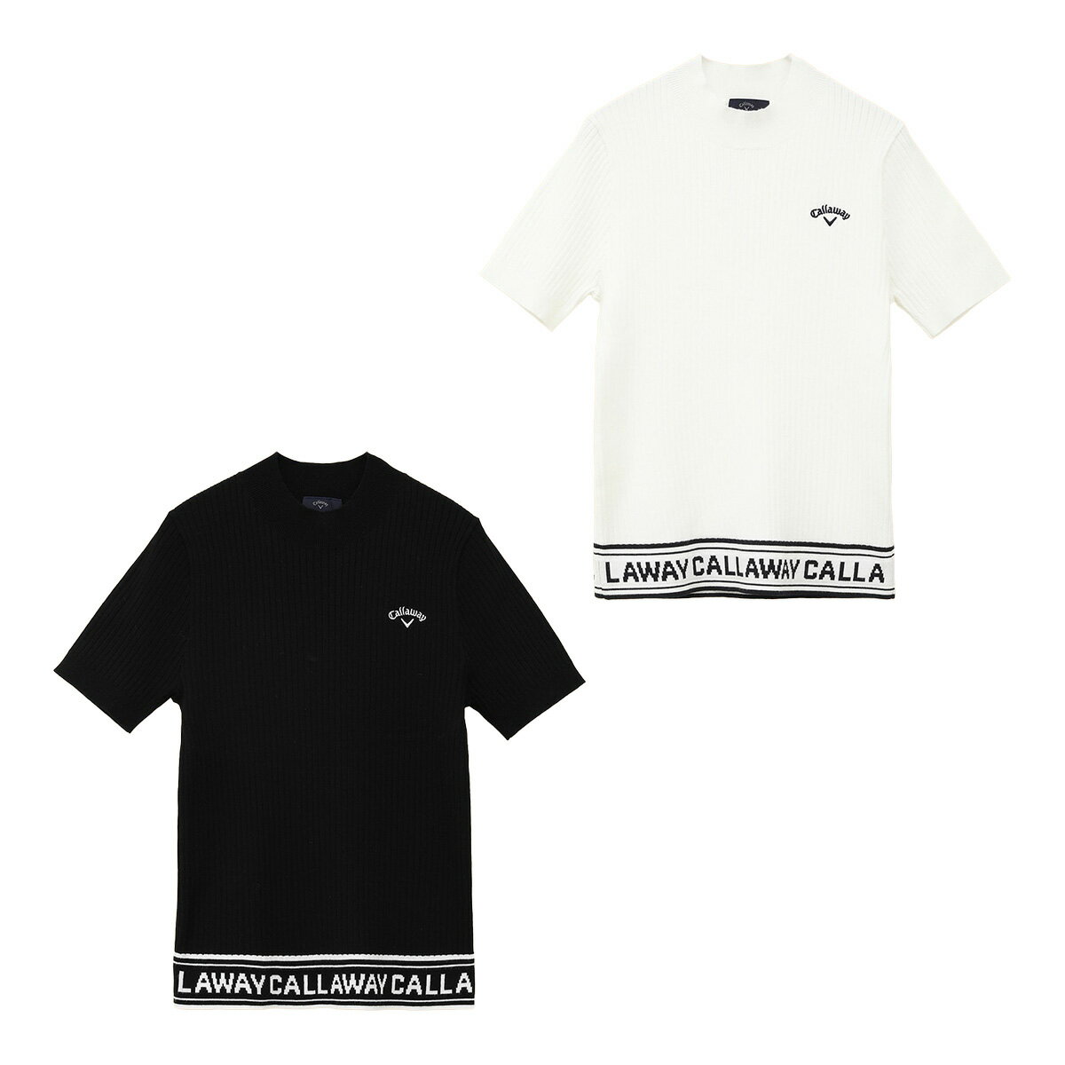 キャロウェイゴルフ半袖ハイネックプ...