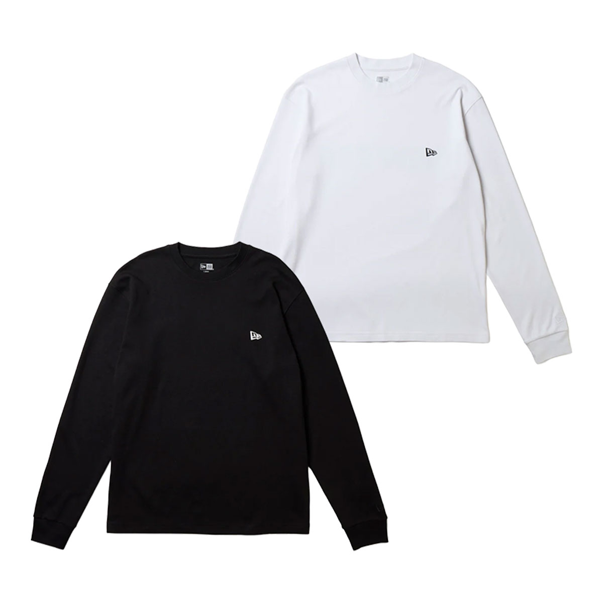 乐天商城 - ニューエラ 長袖 オーバーサイズド ウォーム Tシャツ ワードマークロゴ 14668840／14668841 スポーツウェア トップス 2025年秋冬モデル NEWERA