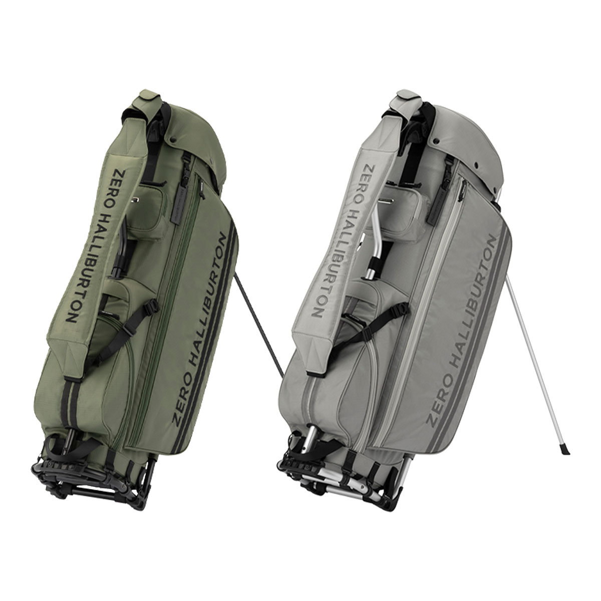ゼロハリバートン ゴルフ 9.0型 Grip-Stand Caddie Bag キャディバッグ ZHG-CB GF 85031 ゴルフバッグ ..