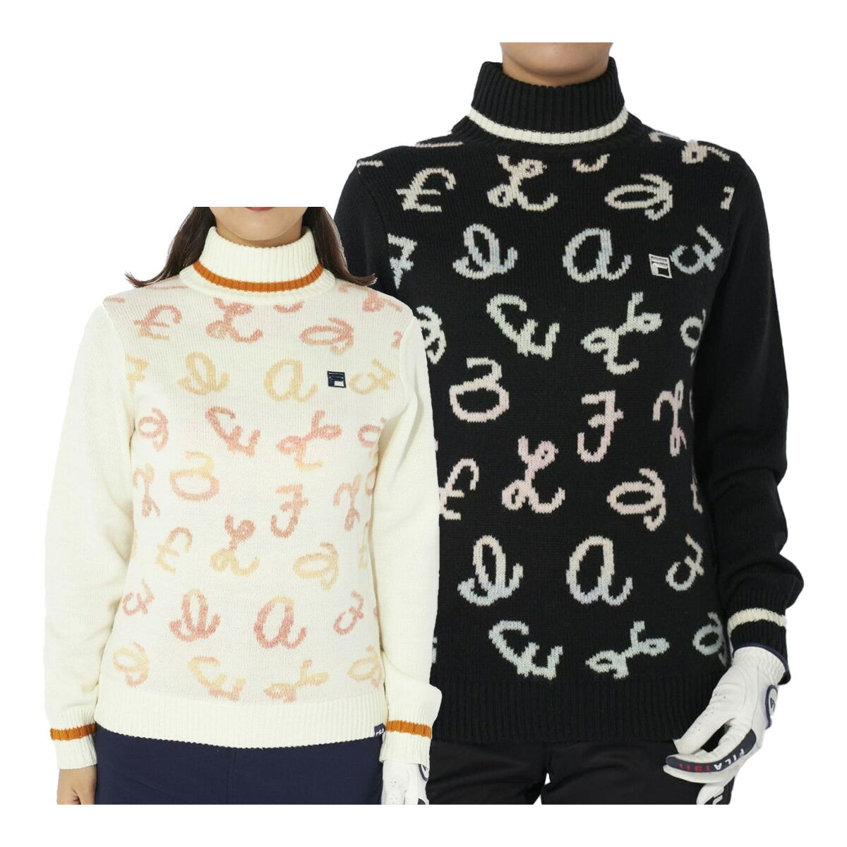 フィラゴルフ長袖ハイネックセーター...